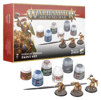 AGE OF SIGMAR: STORMCAST ETERNAL + SET DE PINTURAS