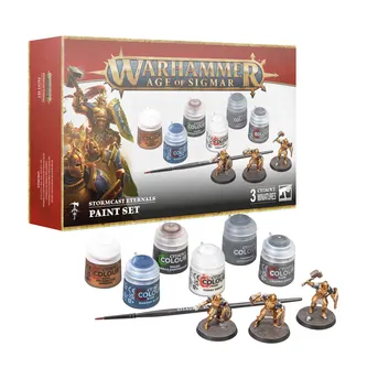 AGE OF SIGMAR: STORMCAST ETERNAL + SET DE PINTURAS