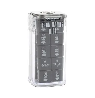 Warhammer 40k: Dados Manos de Hierro – Iron Hands
