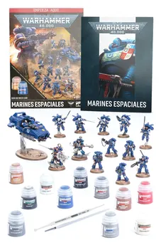 WARHAMMER 40000: GUÍA DE INICIO CON MARINES ESPACIALES (ESPAÑOL)