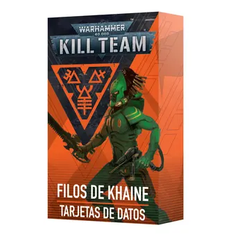 Kill Team: Filos de Khaine – Tarjetas de datos