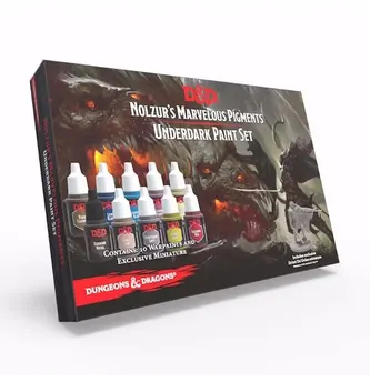 D&D: Nolzur’s Marvelous Pigments Underdark Paint Set