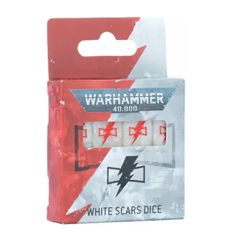 White Scars Dice Set