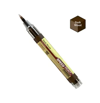 Speedpaint Marker: Dark Wood