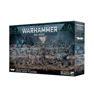 Warhammer 40k Astra Militarum: Krieg Siege Platoon
