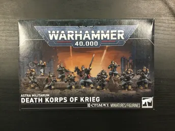 Warhammer 40K Astra Militarum Death KORPS Of Kreig