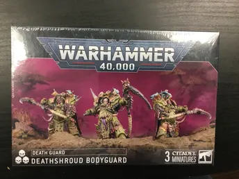 Warhammer 40K Deathguard: Deathshroud Bodyguard