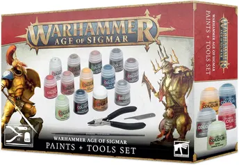 Warhammer Age of Sigmar: Paint & Tool Set