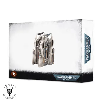 Battlezone Manufactorum Autochoral Transmitter scenery