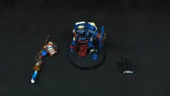 Warhammer 40k Space Marines Librarian in Terminator Armor x1