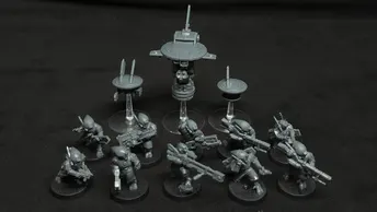 Warhammer 40k Kill Team Kill Team T'au Empire Pathfinders x10