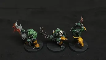 Age of Sigmar Orruk Warclans Brute Ragerz x3