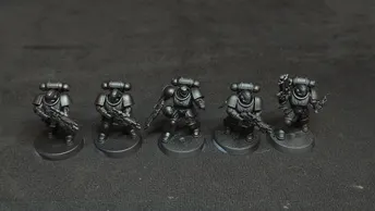 Warhammer 40k Space Marines Primaris Intercessors x5