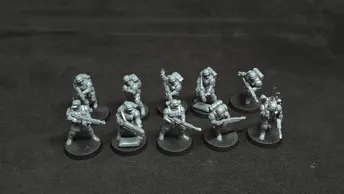 Warhammer 40k Astra Militarum Cadian Shock Troops x10