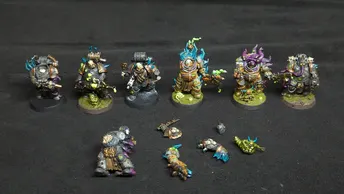 Warhammer Death Guard Plague Marines x7