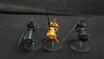 Warhammer 40k Adeptus Custodes Vertus Praetors x3