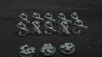 Warhammer 40k Necrons Warriors x10