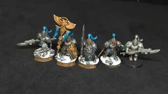 Warhammer 40k Adeptus Custodes Custodian Guard x5