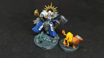 Age of Sigmar Stormcast Eternals Lord Imperatant with Gryph-Hound x1