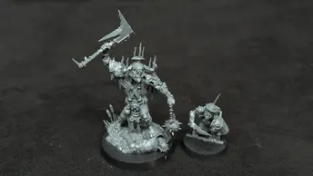 Age of Sigmar Orruk Warclans Killaboss with Stab-Grot x1