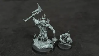 Age of Sigmar Orruk Warclans Killaboss with Stab-Grot x1