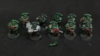 Warhammer 40k Space Marines Tactical Squad x10