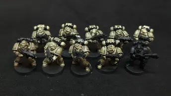 Warhammer 40k Space Marines Tactical Squad x10