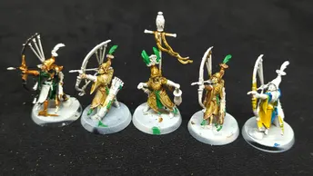 Age of Sigmar Lumineth Realm-Lords Vanari Auralan Sentinels x5