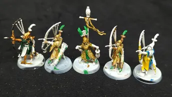 Age of Sigmar Lumineth Realm-Lords Vanari Auralan Sentinels x5