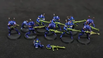 Warhammer 40k Aeldari Guardian Defenders / Storm Guardians (OOP) x11