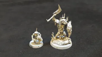 Age of Sigmar Orruk Warclans Killaboss with Stab-Grot x1