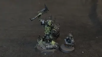 Age of Sigmar Orruk Warclans Killaboss with Stab-Grot x1
