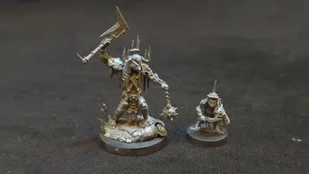Age of Sigmar Orruk Warclans Killaboss with Stab-Grot x1