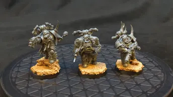 Warhammer 40k Death Guard Plague Brethren x3
