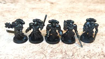 Warhammer 40k Space Marines : Veteran Squad (OOP) x5