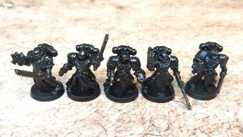 Warhammer 40k Space Marines : Veteran Squad (OOP) x5