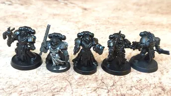Warhammer 40k Space Marines : Veteran Squad (OOP) x5