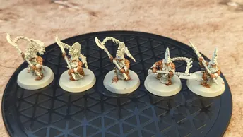 Age of Sigmar Fyreslayers Hearthguard Berzerkers x5