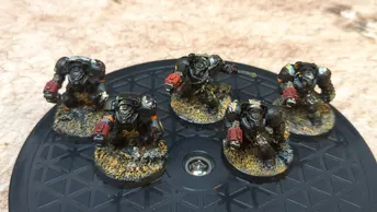 Warhammer 40k Space Marines Terminator Squad (OOP) x5