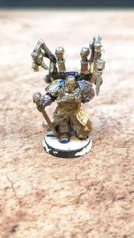 Warhammer 40k Chaos Marines Fabius Bile (OOP Metal) x1