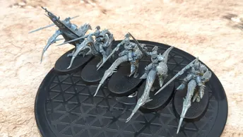 Age of Sigmar Hedonites of Slaanesh Hellstriders of Slaanesh x5