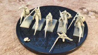 Age of Sigmar Hedonites of Slaanesh Hellstriders of Slaanesh x5