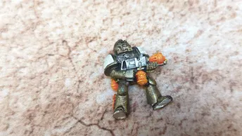 Warhammer 40k Space Marine with flamer (OOP Metal) x1