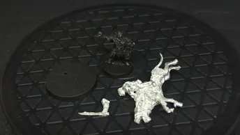 Lord of the Rings Middle-Earth Gothmog Foot and Mounted (OOP Metal) x2