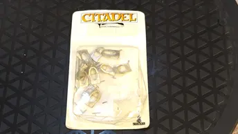 Warhammer 40k Chaos Space Marine Black Legion Shoulder Pads (OOP Metal) x1