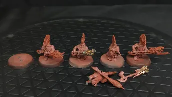 Age of Sigmar Fyreslayers Auric Hearthguard x5