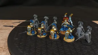 Age of Sigmar Lumineth Realm-Lords Vanari Auralan Wardens x10