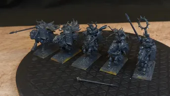 Age of Sigmar Slaves to Darkness Chaos Knights x5