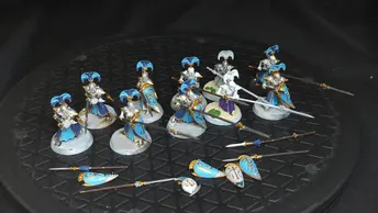 Age of Sigmar Lumineth Realm-Lords Vanari Auralan Wardens x10