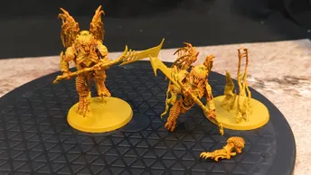 Age of Sigmar Ossiarch Bonereapers Morghast Archai x2